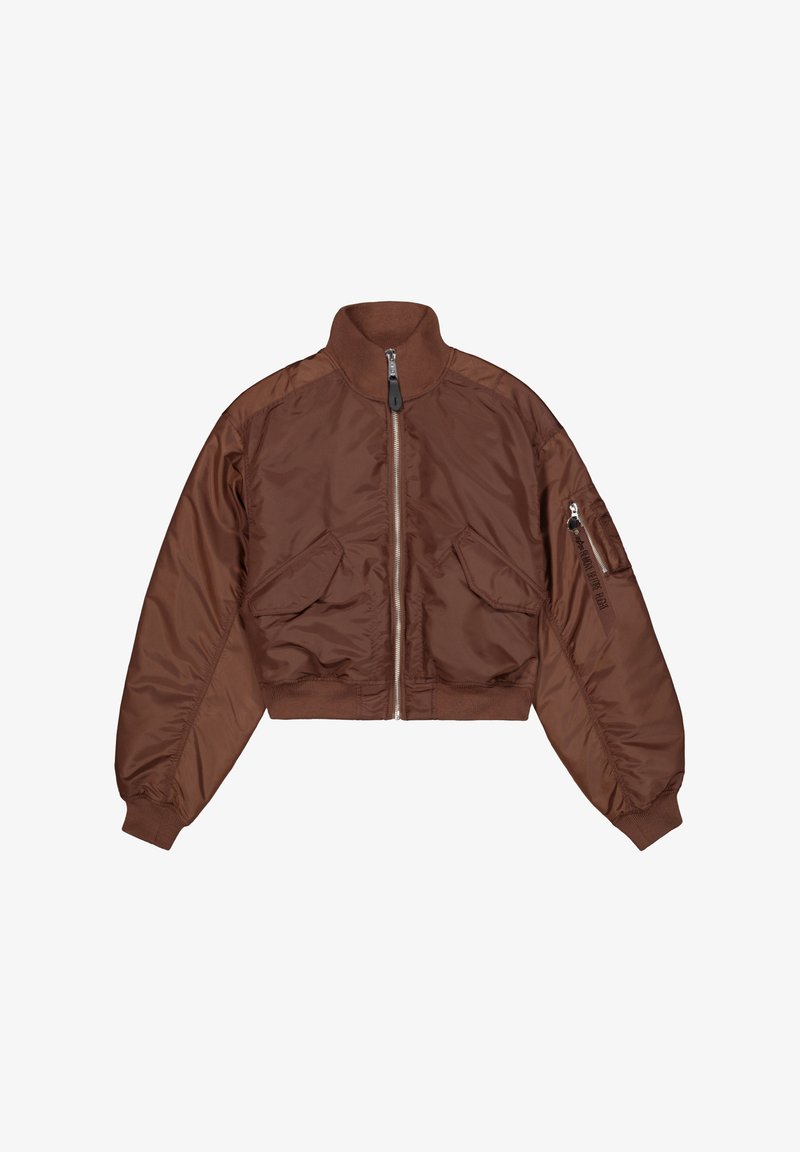 Alpha Industries MA-1 Cropped W i puderbrun