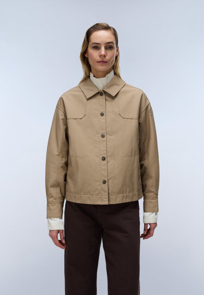 Napapijri Asko Overshirt i beige