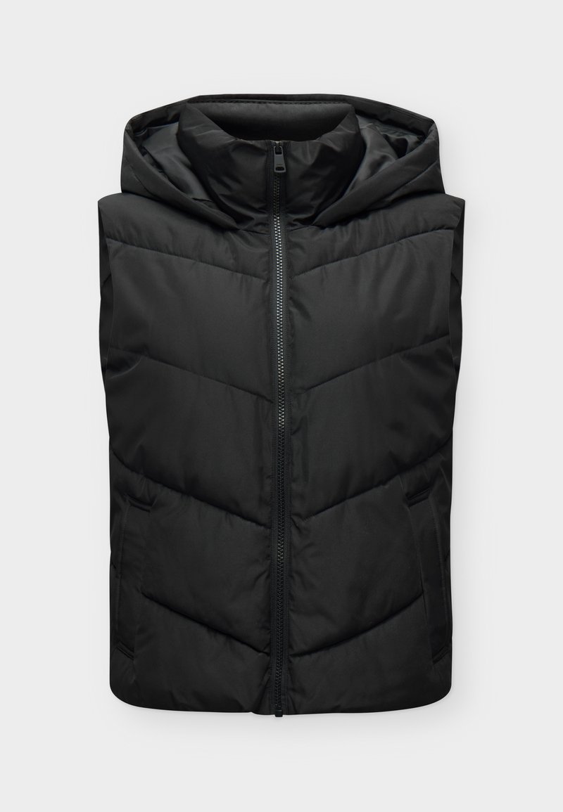 ONLY ONLCLAIR Puffer Waistcoat i svart