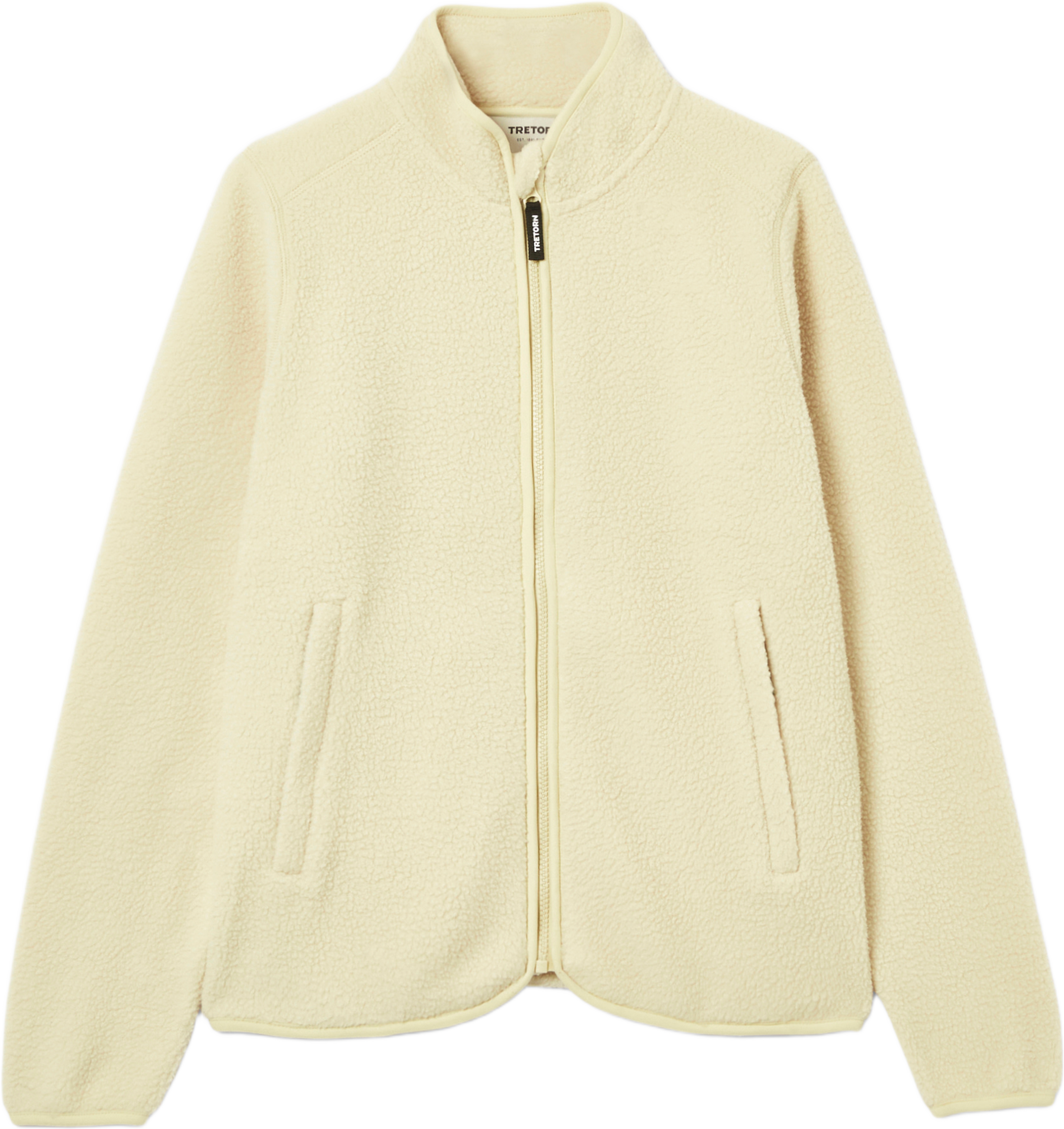 Tretorn Farhult Pile Jacket i ljusbeige
